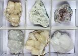 Mixed Indian Mineral & Crystal Flat - Pieces #95607-1